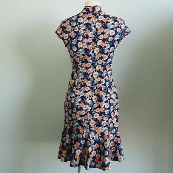 Floral qipao style dress - Picture 2 of 5
